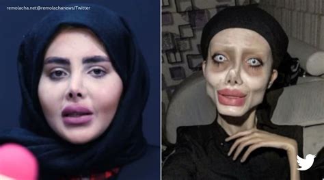 zombie angelina jolie real face.